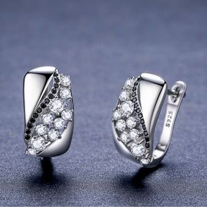 🌟 Silver Elegant Classic Earrings